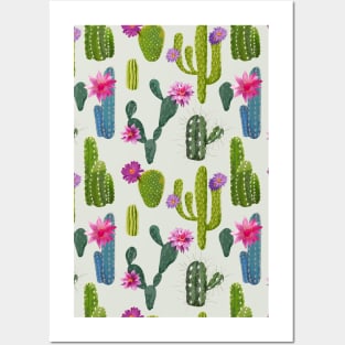 Cactus texture Posters and Art